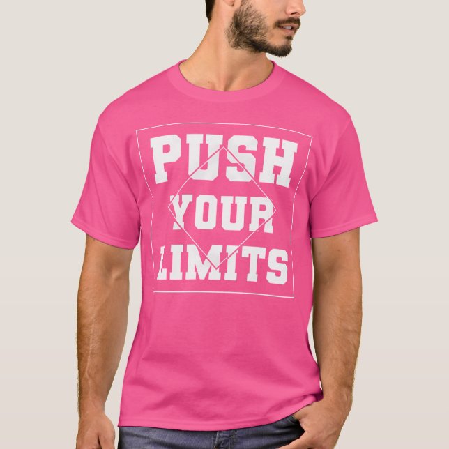 Camiseta Empurre Seus Limites (Frente)