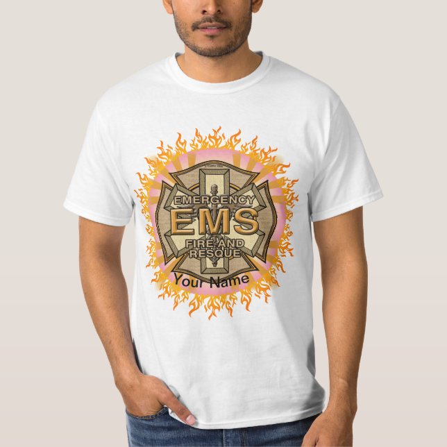 Camiseta EMS maltês Cross (Frente)