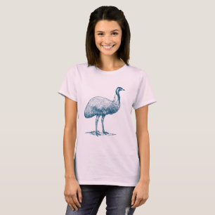 Camiseta Emu - Azul Oceano