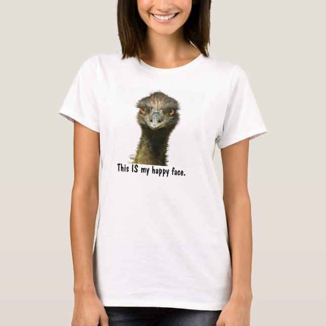 Camiseta Emu Happy Face (Frente)