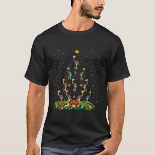 Camiseta Emu Pássaros Árvore De Natal Dão Feliz Natal Emu