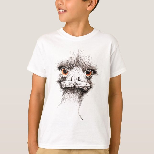 Camiseta Emu por Inkspot (Frente)