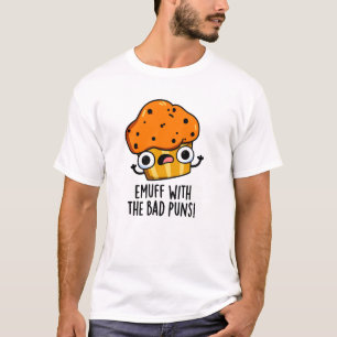 Camiseta Emuff Com O Mau Puns Comida Muffin