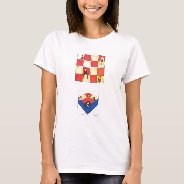 Camiseta En Ciel de L'arc em umas caixas (Frente)