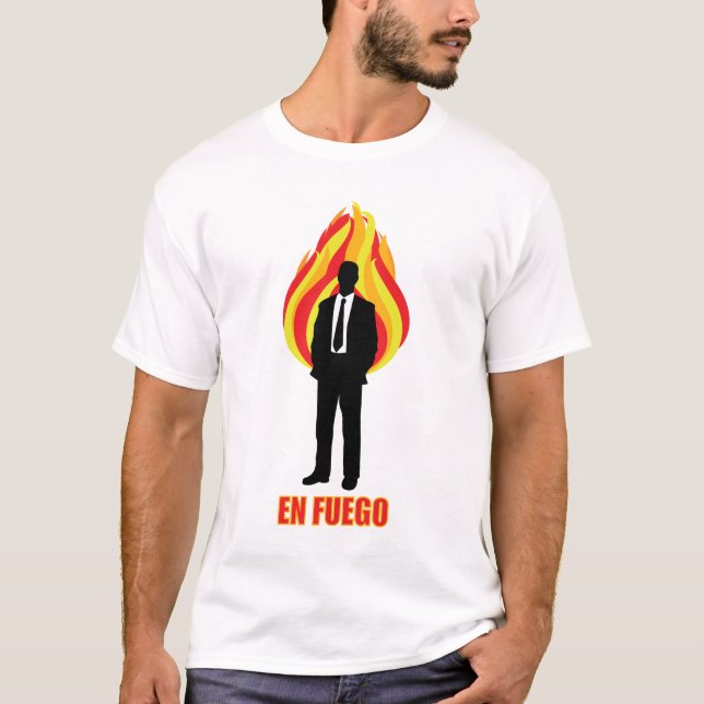 Camiseta En Fuego (Frente)