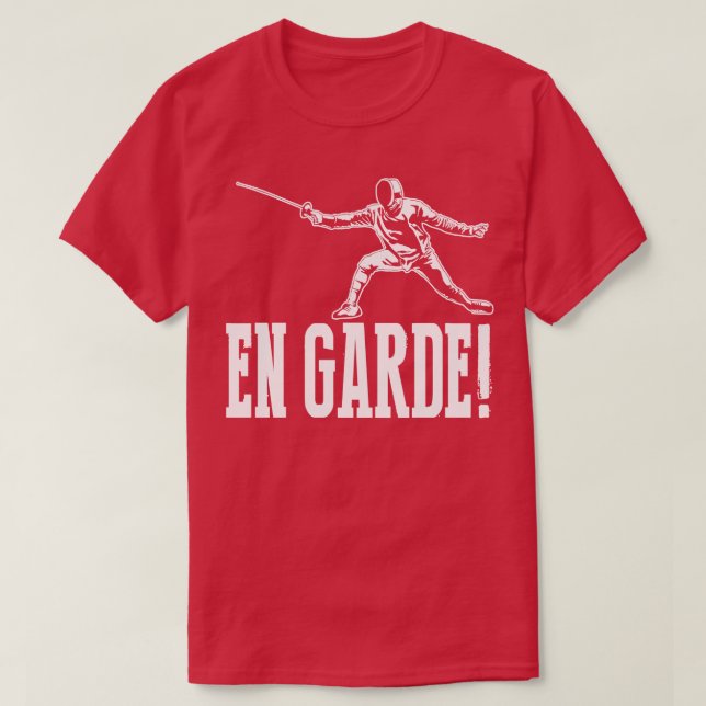 Camiseta En Garde White (Frente do Design)