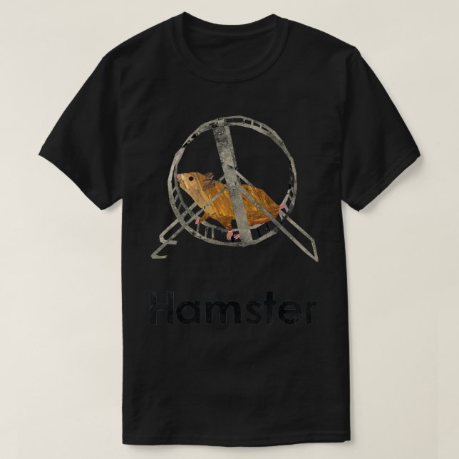 Camiseta En Hamster em Roda (Frente do Design)