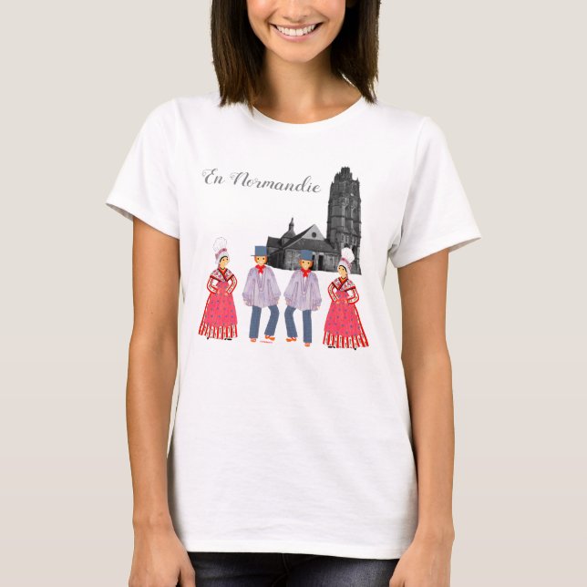 Camiseta En Normandie, France (Frente)