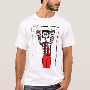 Camiseta Encaixotado - no t-shirt do Mime