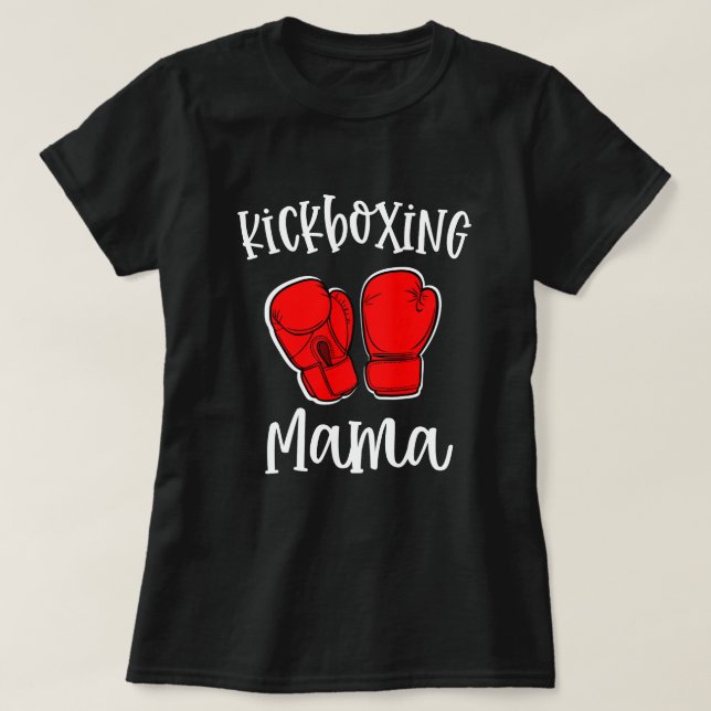 Camiseta Encaixotamento Classe Presente de Kickboxing do (Frente do Design)