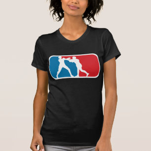 Camiseta Encaixotamento da liga principal