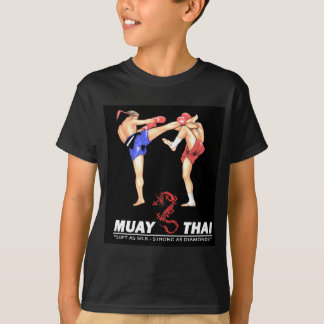 Camiseta encaixotamento muay-tailandês