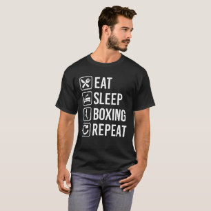 Camiseta Encaixotar come a repetição do sono