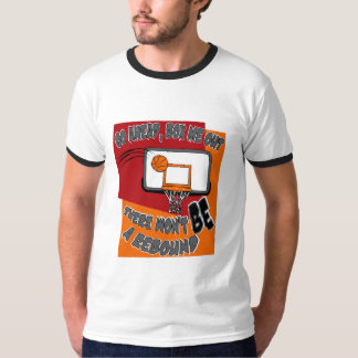 Camiseta Encaixote-me para fora - basquetebol
