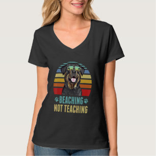 Camiseta Encalhando Não Ensino  Professor Cachorro Rottweil