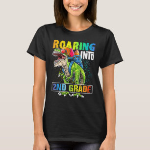 Camiseta Encaminhando Para A Mochila De Dinossauro De Grau