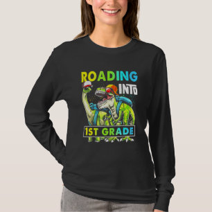Camiseta Encaminhando para a mochila Dinossauro de 1rua Gra