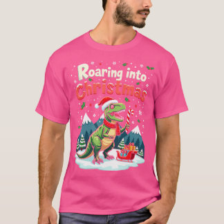 Camiseta Encaminhando Para Crianças De Natal Meninos Engraç