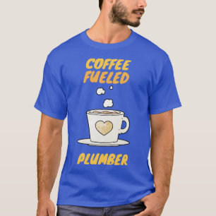 Camiseta encanador alimentado a café