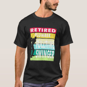 Camiseta Encanador Aposentado Presumido Golfe Jogador de Go