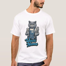 Encanador de Gato Fofo Personalizado da Raça Scott