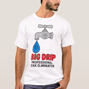 Camiseta Encanador de Reparo de Vazamentos
