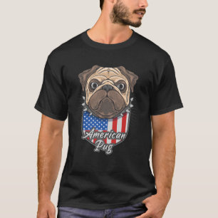 Camiseta Encanamento Americano Bonito com Informações gerai