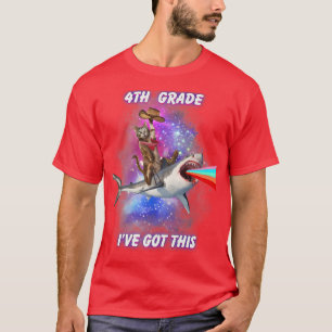 Camiseta Encantada Na 4ª Série Eu Tenho Este Bonito Compart