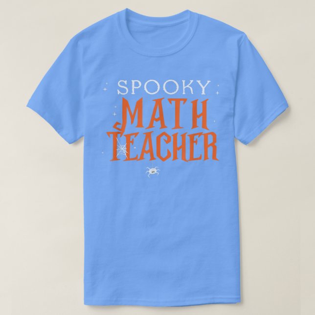 Camiseta Encantado Encantado Professor de Matemática Retro  (Frente do Design)