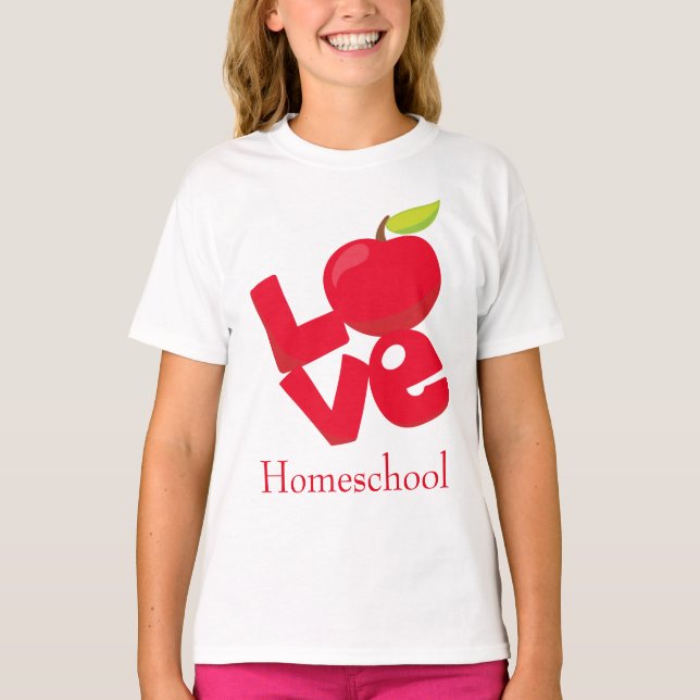 Camiseta Encantador Amor na escola (Frente)