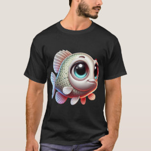 Camiseta Encantador Crappie Branco