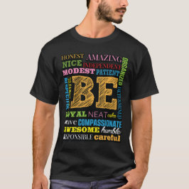 Camiseta Encantador de Encaixe de Crescimento Positivo