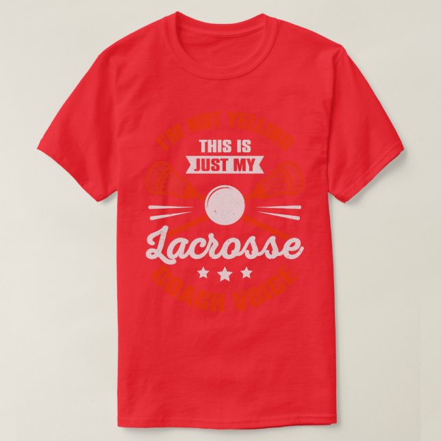 Camiseta Encantador de treinadores de Lacrosse Engraçado Gi (Frente do Design)