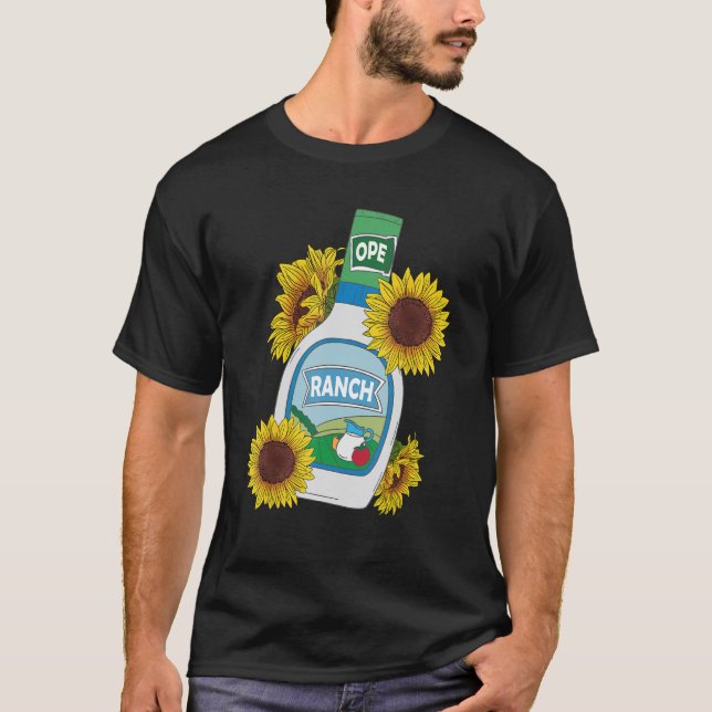 Camiseta Encantador Engraçado Adquira Rancho Dando Foodie 1 (Frente)
