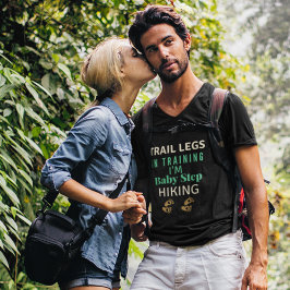 Camiseta Encantador Engraçado, Hiker Backpacker