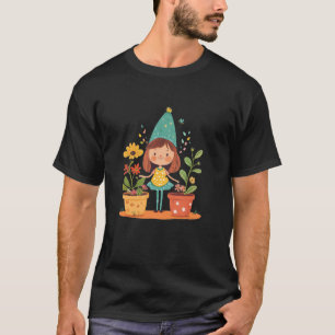 Camiseta Encantador Jardineiro Fada para Cada Sonho de Jard