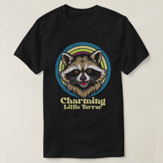Camiseta Encantador Pequeno Terror Panda de Lixo Clássico