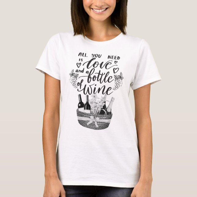Camiseta encantadora e divertida para amantes de v (Frente)