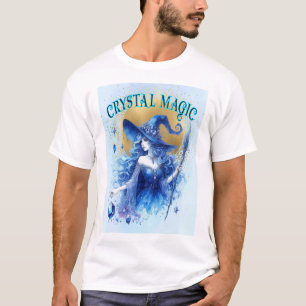 Camiseta Encantamento de Luz Lunar Magia de Cristal
