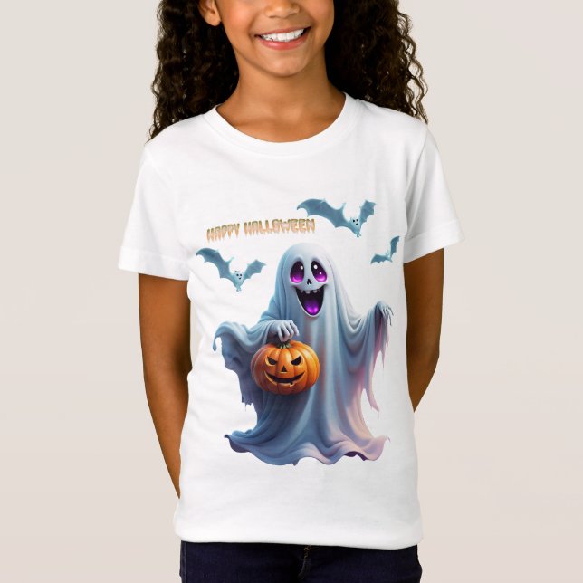 Camiseta Encantando a design de Halloween. (Frente)