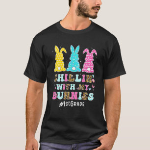 Camiseta Encantando Com A Páscoa Do Professor Bunny Lover 