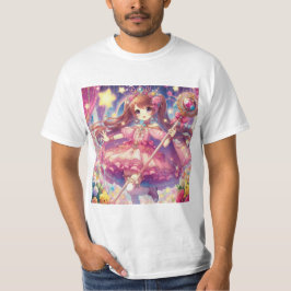 Camiseta Encanto mágico: bruja estilo anime