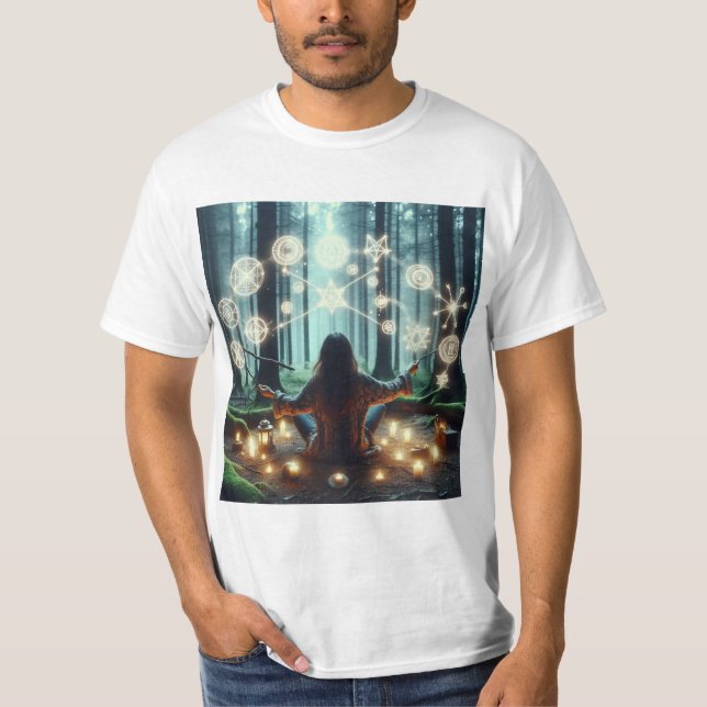 Camiseta Encanto Mágico: Diseño de Magia y Misterio (Frente)
