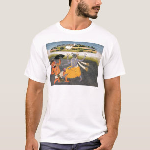 Camiseta Encarnação de Vishnu como um varrão