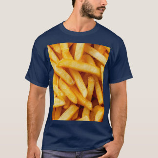 Camiseta Encerramento de batatas fritas, fotografia de comi