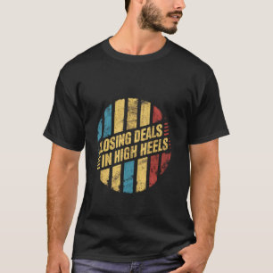 Camiseta Encerramento De Negociações Em Altos Saltos —