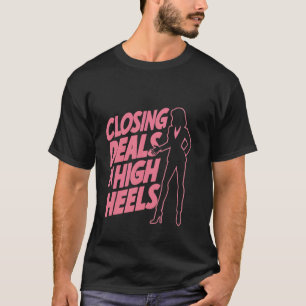 Camiseta Encerramento De Negociações Em Altos Saltos —