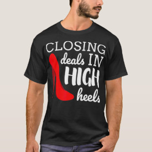 Camiseta Encerramento de negócios no High Heels Imóveis I