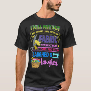 Camiseta Encerrando Tecido De Uso Engraçado Em Casa Para F