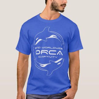 Camiseta Encerrar Captividade Orca no mundo inteiro